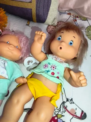 Lote 4 Muñecas Blanditas Polilla Effe