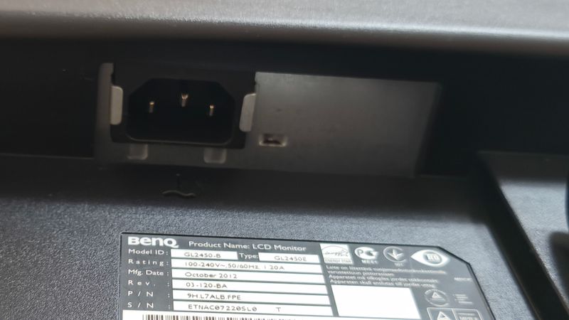 Monitor BenQ Negro afbeelding 4
