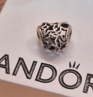 Charm ❤️ Estrellas Pulseras Pandora Plata