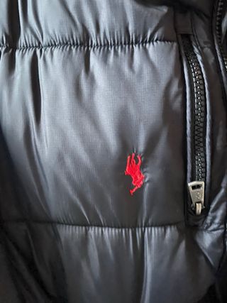 Abrigo acolchado Polo Ralph Lauren negro