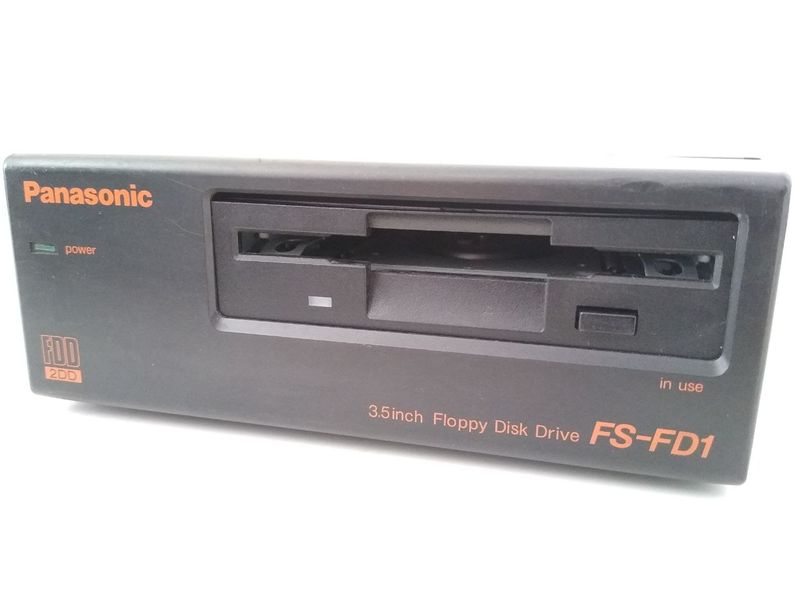 Unidad de disco 3.5" MSX Panasonic FS-FD1 completa afbeelding 3