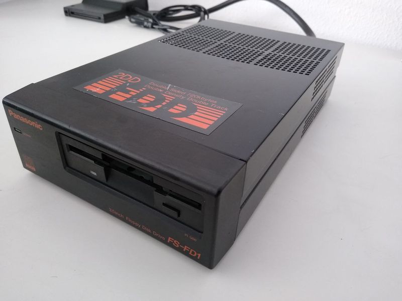 Unidad de disco 3.5" MSX Panasonic FS-FD1 completa afbeelding 4