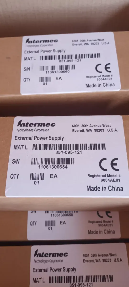 Fuente de alimentación externa Intermec 12V afbeelding 2