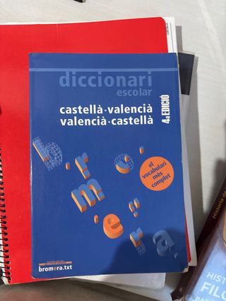 Diccionari escolar castellà - valencià / valenc...