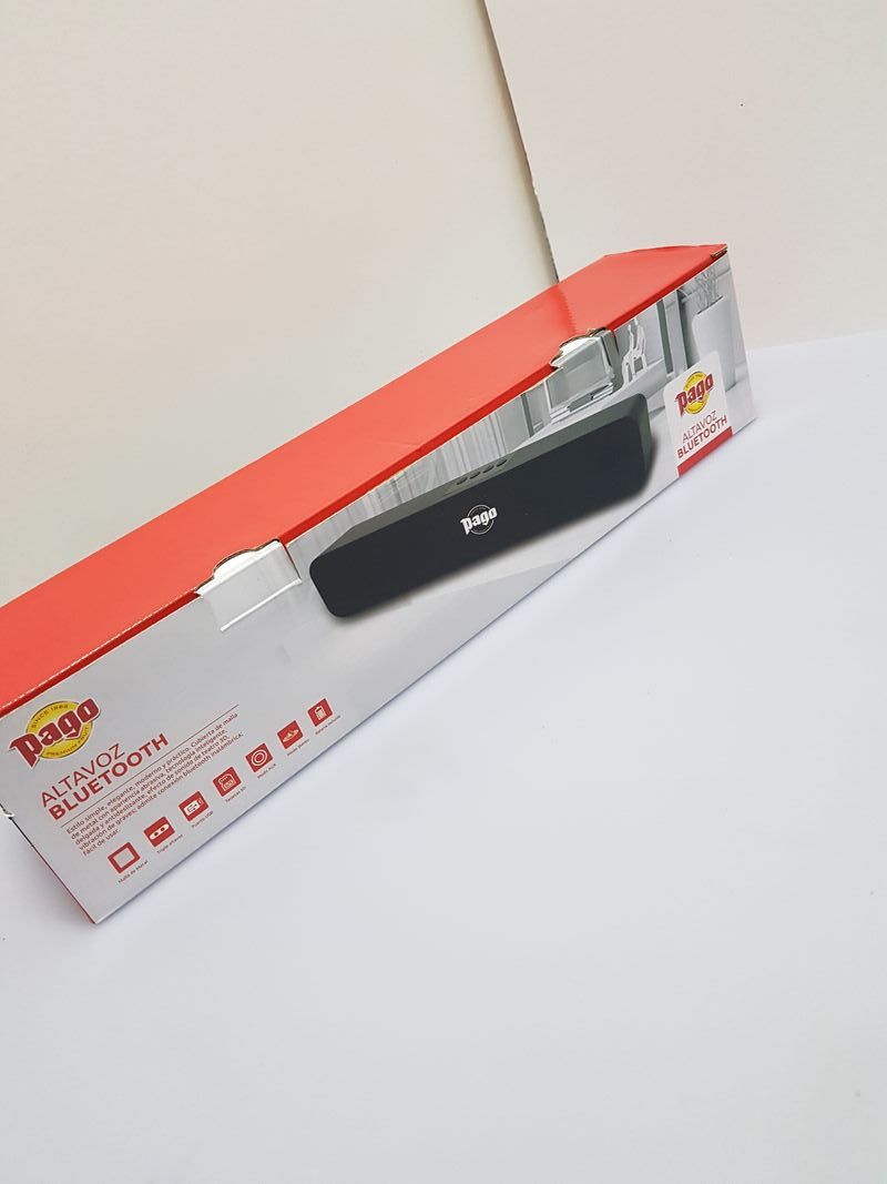 Altavoz Bluetooth Pago Portátil Negro afbeelding 2