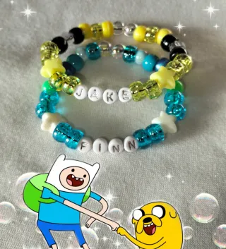 Pulsera Kandi Finn Jake Adventure Time