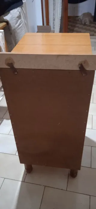 Cassettiera in legno 3 cassetti