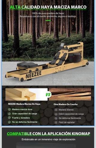 Remo de agua NEEZEE plegable