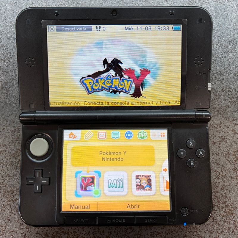 Nintendo 3DS XL Negra + 7 Juegos + Cargador afbeelding 4