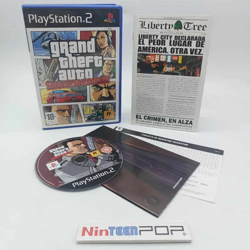 GTA Liberty City Stories Sony PlayStation 2