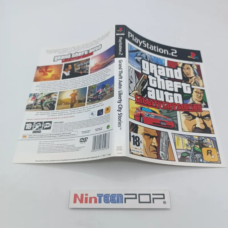 GTA Liberty City Stories Sony PlayStation 2 afbeelding 4