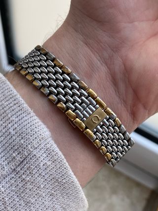 Reloj Omega De Ville Tank Vintage Quartz