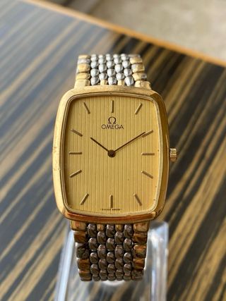 Reloj Omega De Ville Tank Vintage Quartz