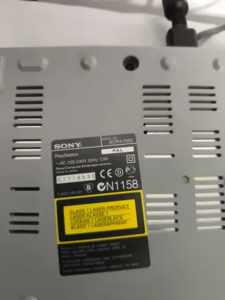 Consola PlayStation 1 Sony Gris