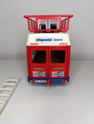 Playmobil 3091 Furgoneta Taller Coches Carreras