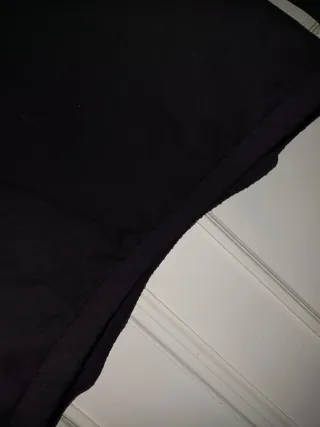 Sudadera COSMODA negra cremallera AMOUR