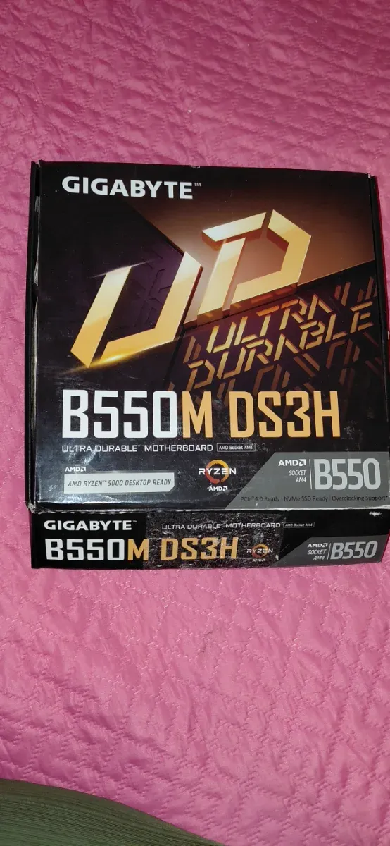 Placa Base GIGABYTE B550M DS3H afbeelding 3