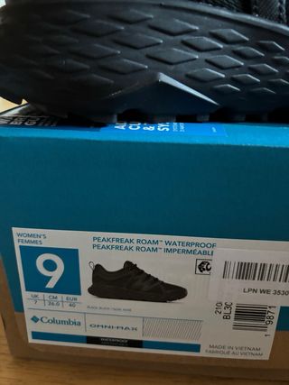 Zapatillas Columbia Waterproof Talla 40