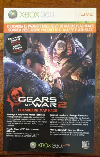 🇪🇦 Lote 4 Juegos Xbox 360 Gears of War