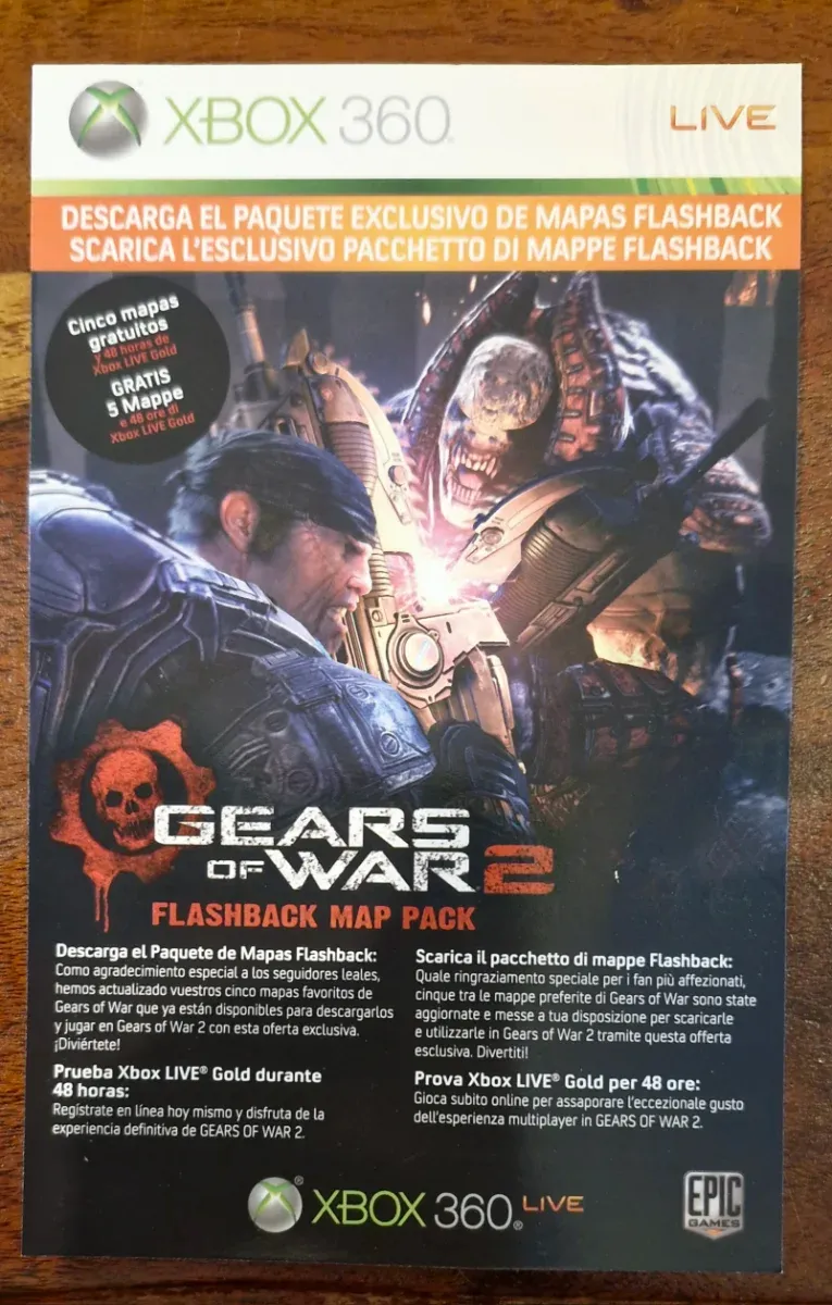 🇪🇦 Lote 4 Juegos Xbox 360 Gears of War afbeelding 4