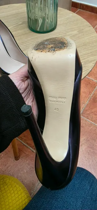 Scarpe Miu Miu Blu Taglia 40