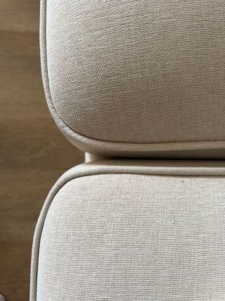 Sofá beige tela como nuevo