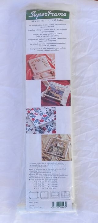 BASTIDOR BORDADO SUPERFRAME 43X43