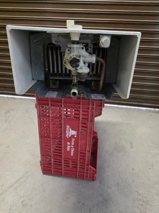 Calentador de gas butano