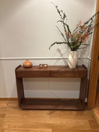 Consola recibidor de madera