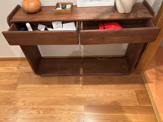 Consola recibidor de madera