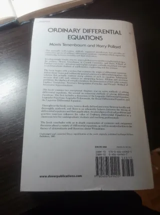 Ordinary Differential Equations An Elementary T...