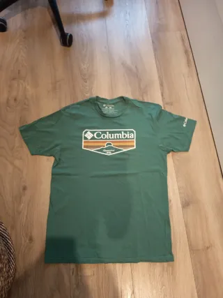 Camiseta Columbia Verde Talla L (n se acpta envio)
