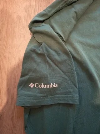 Camiseta Columbia Verde Talla L (n se acpta envio)