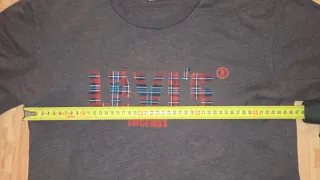 Camiseta Levi's Talla M Tartán