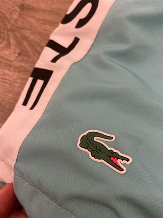 Pantalón corto Lacoste Teal Blanco