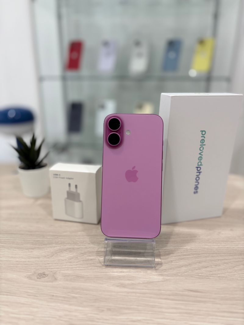 iPhone 16 128GB Rosa como Nuevo