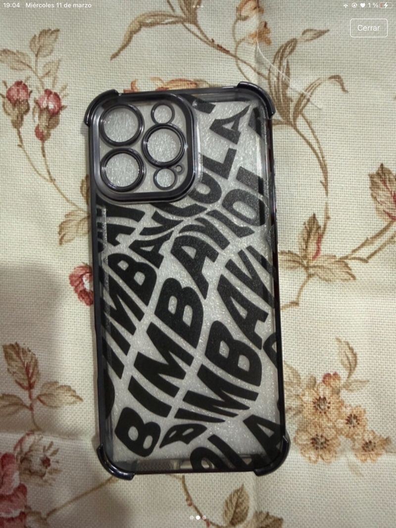 Funda iPhone con logo BIMBA Y LOLA afbeelding 2