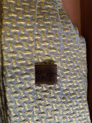 Corbata Seda Loewe beige.