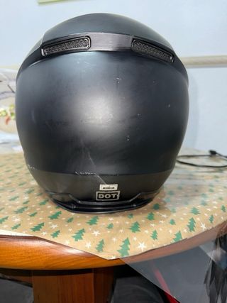 Casco integral moto negro seminuevo