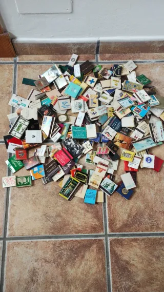 Colección de cerillas de hoteles