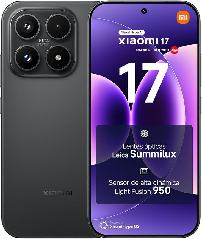 Xiaomi 17 Negro 12GB 256GB afbeelding 3
