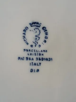 Set Piatti Richard Ginori Vintage