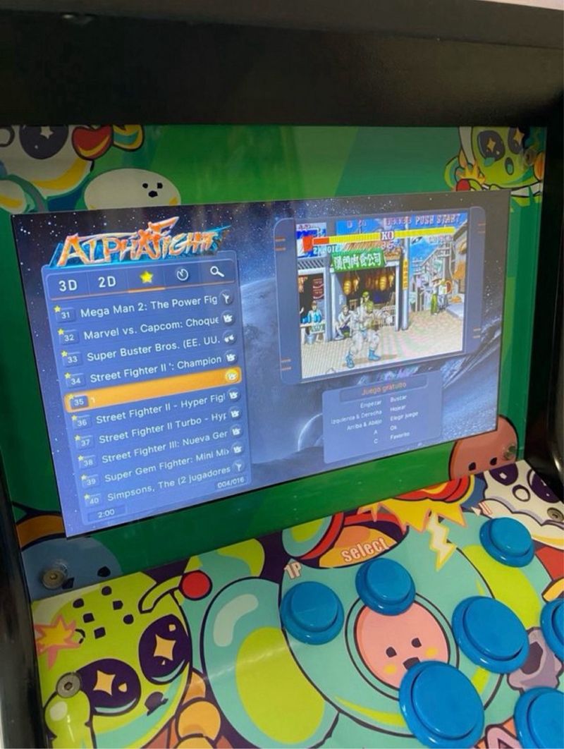 Máquina Arcade retro afbeelding 4