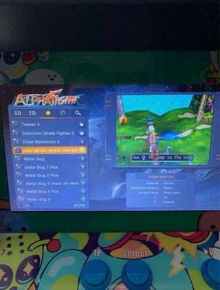 Máquina Arcade retro