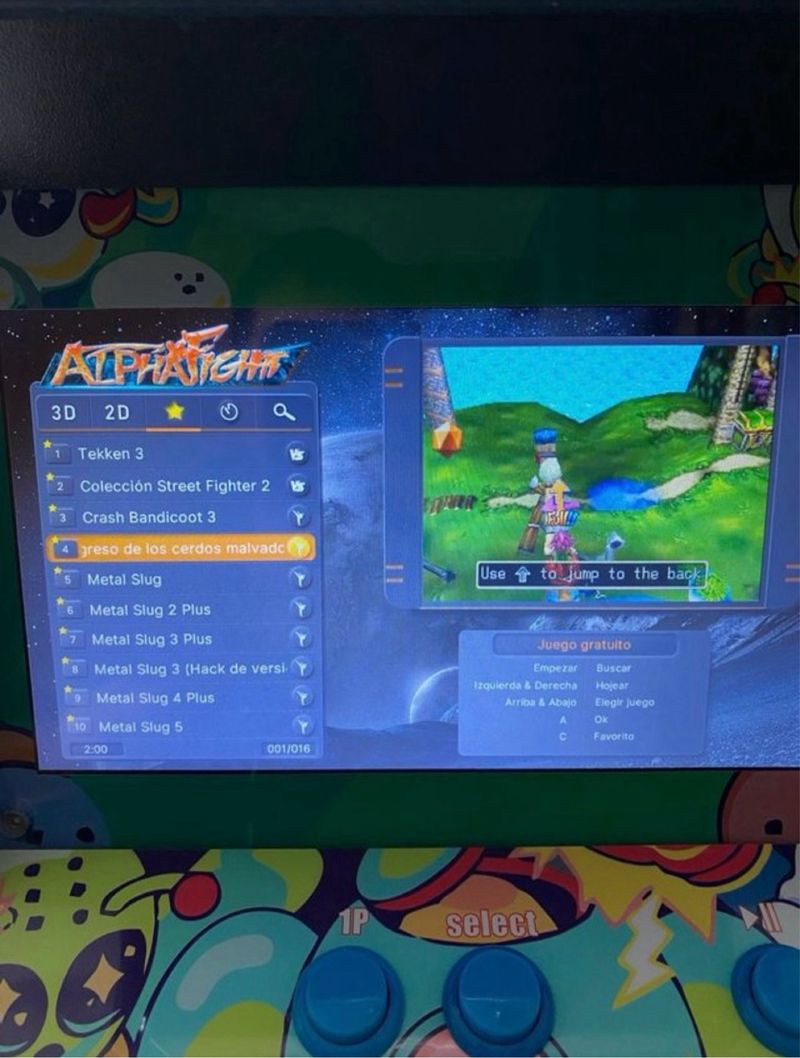 Máquina Arcade retro afbeelding 7