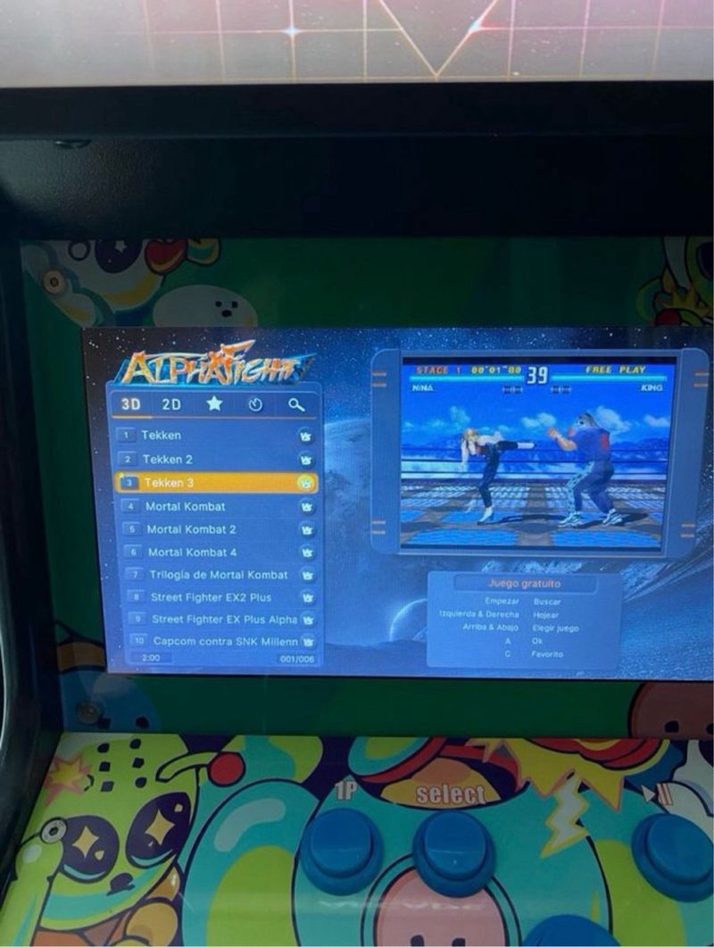 Máquina Arcade retro afbeelding 8