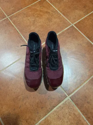 Sneakers Miu Miu Bordeaux Originali