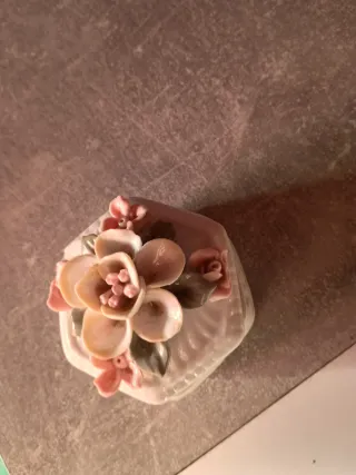 Cajita porcelana flores, Pantiny Italia