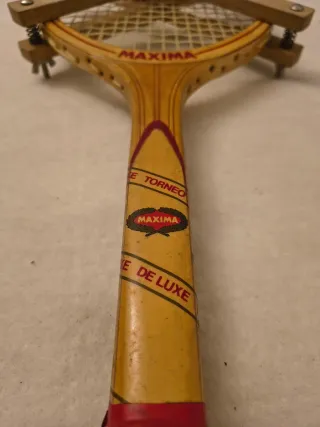 Racchetta vintage Maxima Torneo de Luxe tensore