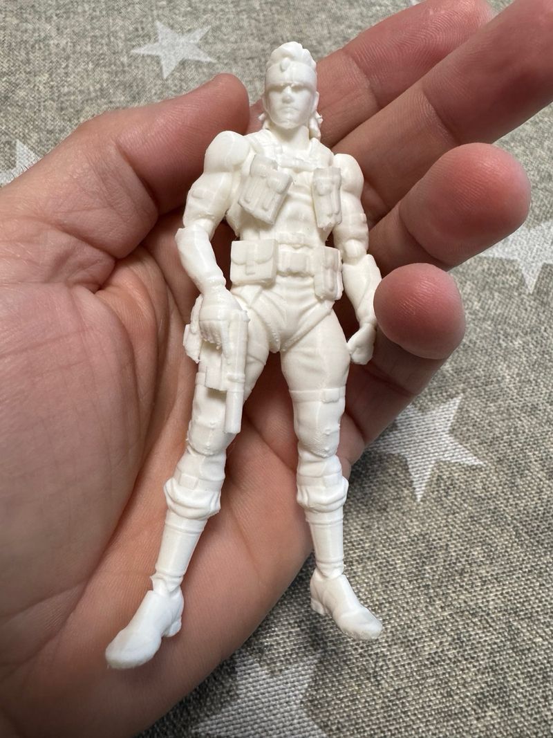 Figuras Metal Gear Solid en 3D. afbeelding 2